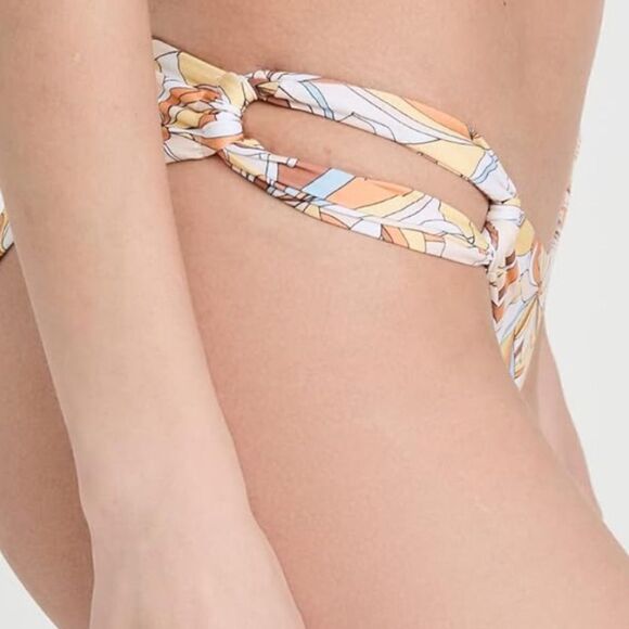 NWT New L*Space Women's Jagger Soulshine Floral Bikini Swim Bottoms Medium Beach - Picture 3 of 12